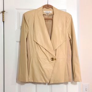Peter Nygard (Peter Nygård) Blazer/Jacket, Tan, Elegant, Size M
